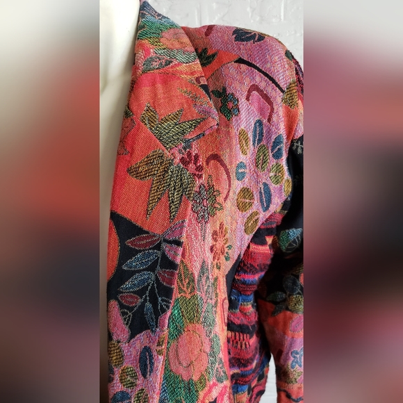 CACHE | TAPESTRY JACKET/SWEATER Combo - Picture 2 of 6